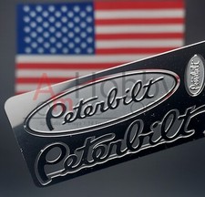 Tamiya Trucks, Peterbilt Metal Name Plates '  for 1/14 Scale Trucks