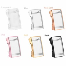 For Fitbit Charge 3 4 Band thin Soft TPU Case Watch Screen Protector Case Cover