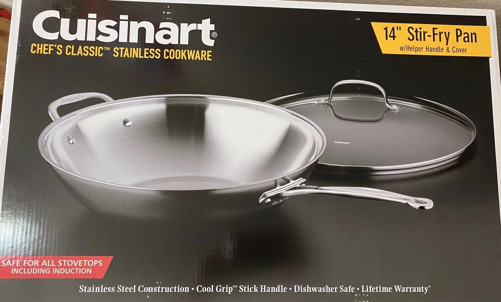 Cuisinart Chef's Classic Stir-Fry Pan - Thumbnail 3