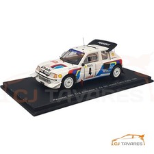 Spark Peugeot 205 T16 Evolution 2 N 4 Rally Montecarlo 1986 J.kankkunen J.piironen 1:43 S1284