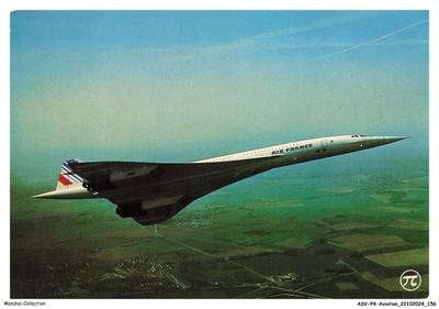 ASVP4-0342-AVIATION - Concorde - Super Sonic Airplane