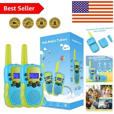 Lightweight Kids Walkie Talkies with Adjustable Volume - Perfect for Adventures