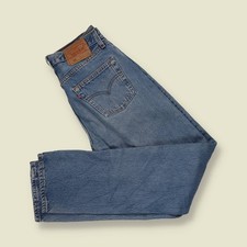 Vintage 1980s Levi's 501 Made in USA Blue Wash Jeans w29