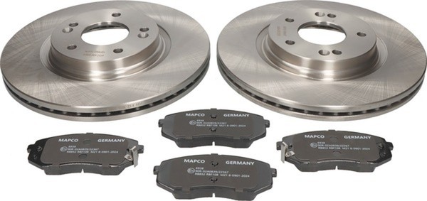 Mapco Bremsensatz Scheibenbremse 47259 FüR Hyundai Tucson Tl Tle Suv Crdi Allrad-image