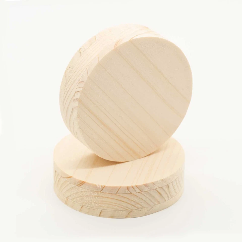 Rund Holzscheibe Fichte Dreischichtplatte 3-Schicht Platte Tischplatte Scheiben - Bild 4 von 4