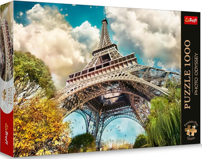 NEW Trefl Jigsaw Puzzle 1000 Pieces Photo Odyssey Eiffel Tower in Paris, France