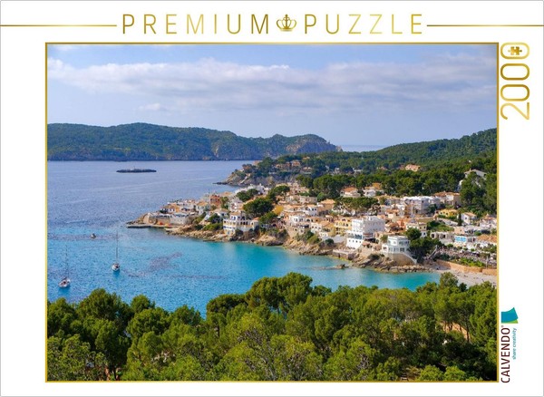 Calvendo Puzzle Sant Elm On The Mediterranean | 2000 Pieces, Finished Size 35.4-image