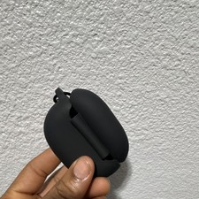 Geiomoo Silicone Case for Galaxy Buds 3, 3 Pro, Protective Black