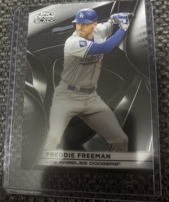 2025 Topps Chrome Black - Freddie Freeman #20