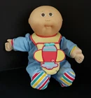 Vintage 1988 Cabbage Patch Kids Sippin Babies Boy Bottle Romper