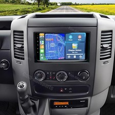Mit Kamera 32GB Android Autoradio GPS NAVI F&uuml;r Mercedes Benz Sprinter 2006-2017
