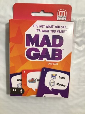 Mad Gab Card Game