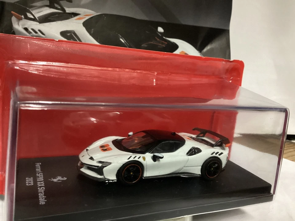 FERRARI SF90 XX STRADALE 2023 1/64 die-cast Bianco , Centauria Limited edition - Immagine 2 di 4