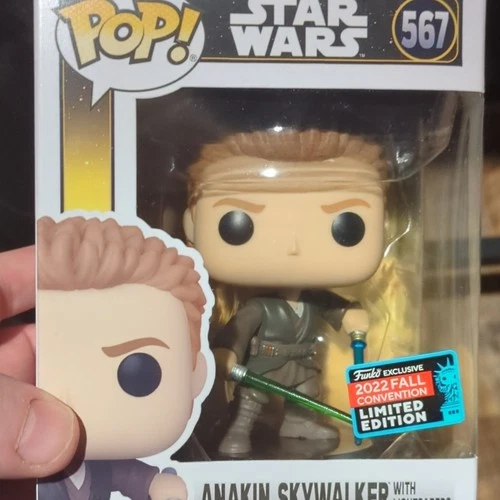 Funko Star Wars Anakin Skywalker Pop! #567 2022 Fall Convention Limited Edition