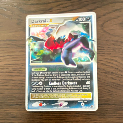 The Pokemon Company Darkrai LV.X Great Encounters 104/106 100 HP Holo UR EN 2008