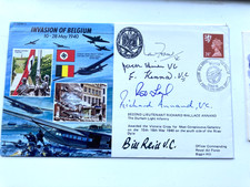 WW2 Six Victoria Cross winners inc rarer Hinton VC, Kenna VC signed RAF cover