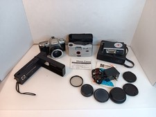 Assorted Untested Camera Bundle/Lot w/Accessories x10 - Canon. Samsung, Kodak