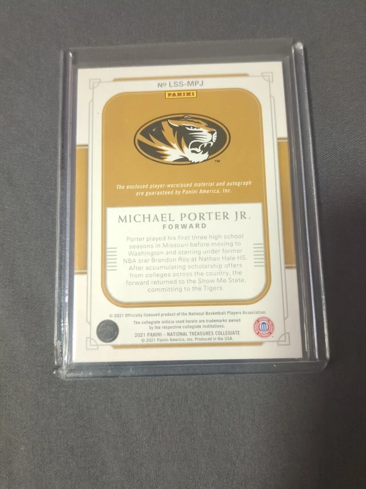 2021-22 Panini National Treasures Collegiate College Silhouettes Signatures - Image 2 of 2