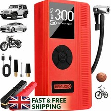 Lithium Ion Inflation Pump, Jump Starter with Air Compressor 150PSI Portable Car