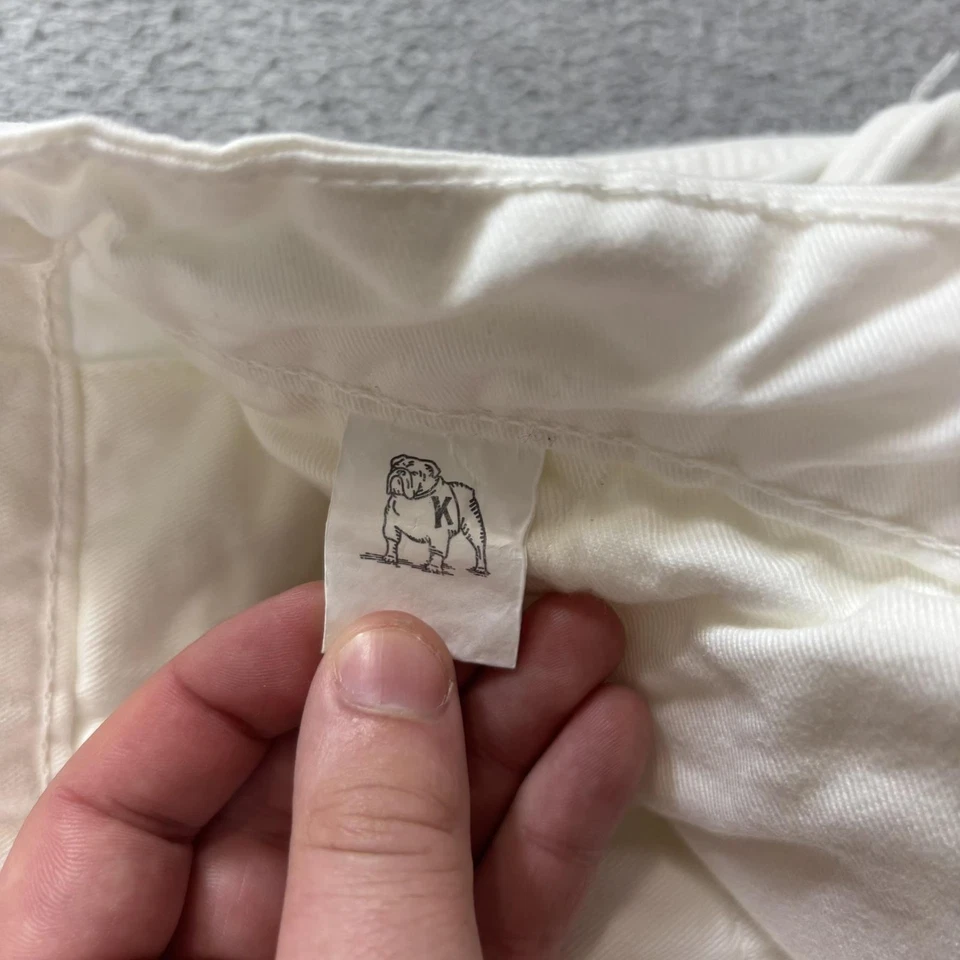 Knickerbocker NYC Hose Herren 36 weiß Plissee Chinohose Heritage Academia - Bild 4 von 4