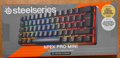 STEELSERIES APEX PRO MINI GEN 3 MECHANISCHE GAMING TASTATUR 2025 OMNIPOINT 3.0 UK