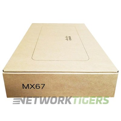 NEW Cisco Meraki MX67-HW MX Series 4x GE LAN 450 Mbps UNCLAIMED Firewall