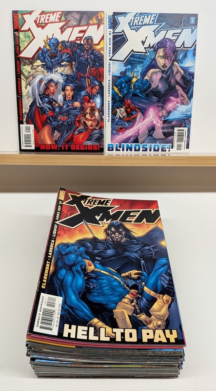 X-TREME X-MEN #1-46 + ANNUAL & XPOSE, Complete 2001 Marvel Series Run Lot Set