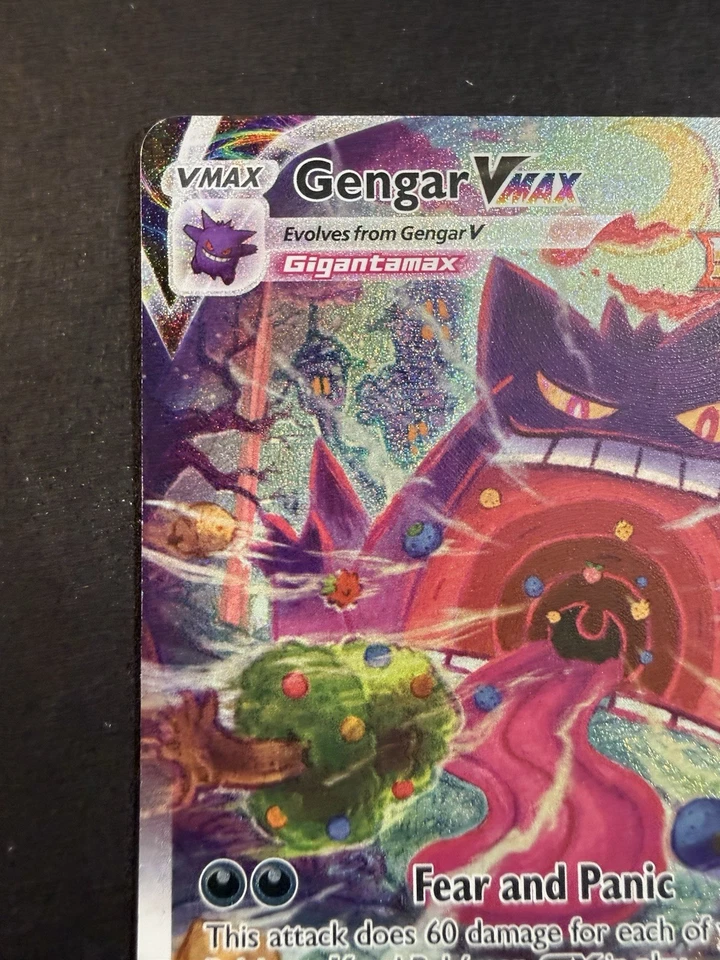 Gengar VMAX Alt Art Fusion 271/264 Strike Holo LP Swsh08: Carta Pokémon  Foto 3 de 4