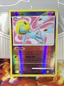 Pokemon TCG Uxie Mysterious Treasures Reverse Holo Card 18/123