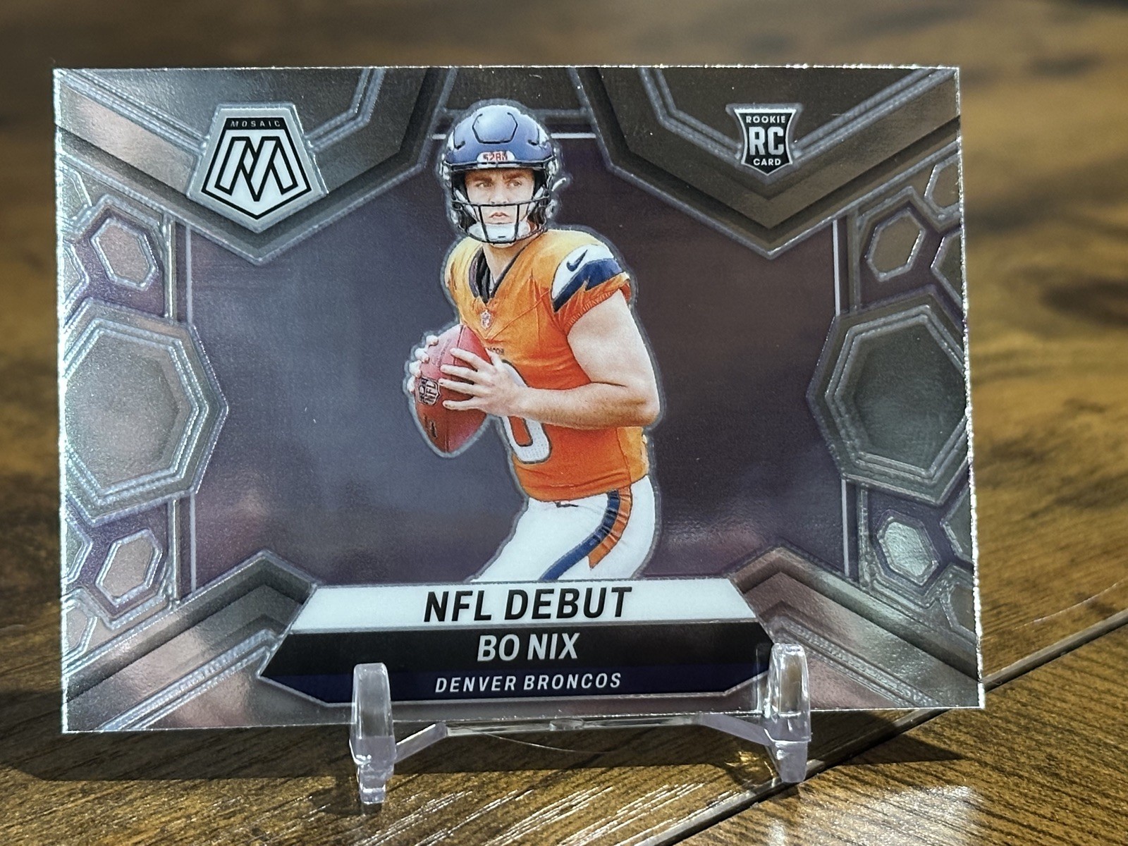 2024 Panini Mosaic - NFL Debut Bo Nix #271 (RC)