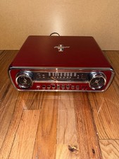 ION Mustang LP 4-in-1 Vinyl Record Player Turntable - Red