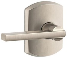 Schlage F10-LAT-GRW Latitude Passage Door Lever Set
