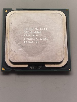 Intel Xeon E3110 3.00Ghz 2 Core Processor SLB9C 6 MB L2 Cache