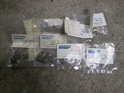 NOS NEW OLD STOCK AUSTIN ROVER BAGGED 14 X NUTS PART NUMBER ALU1241 ALU 1241