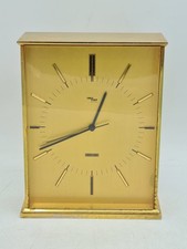 Orologio Vintage Svizzero IMHOF Mid Century Quarzo Ottone Buono Funzionante 150983