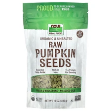 Organic Raw Pumpkin Seeds, Unsalted, 12 oz (340 g)