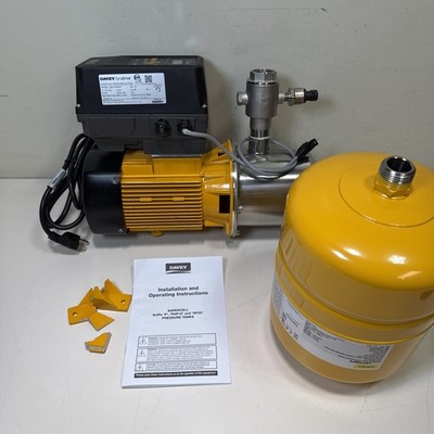 Davey Dynadrive DD15-35NPT 120V Variable Speed Constant Pressure, 24 gpm DAMAGED