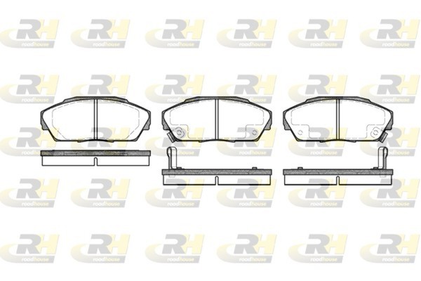 Bremsbelagsatz Scheibenbremse Roadhouse 2323.02 FüR Honda Accord 3 CA Prelude BA-image