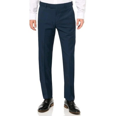 NWT Savane Dress Pants Black Straight Fit Tapered Fit No Iron 36X32