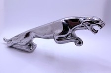 Vintage Jaguar Leaper Hood Ornament Large Chrome Leaping Cat Bonnet Mascot Vintage Jaguar Leaper Hood Ornament Large Chrome Leaping Cat Bonnet Mascot