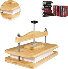 Nuvograin Wooden Book Press, 11.6 x 7.87 x 14.76 x 3.14 inches, Press 