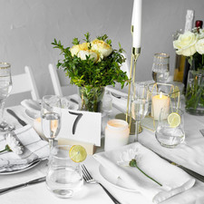 60 Pcs Wood Table Number Stands Place Card Holders Picture Holder Acrylic Sign