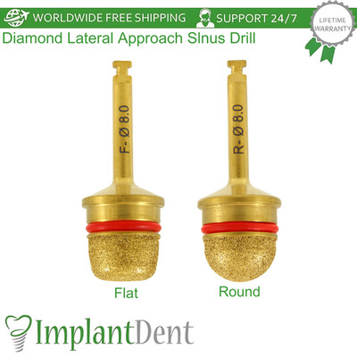Dental Diamond Lateral Approach Slnus Lift Drill Stainless Steel Dentistry Tool