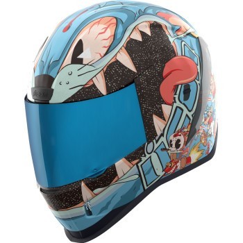 Icon Airform Helmet Full Face - 9 Lives Blue - MIPS - Adult Size Medium