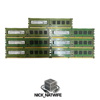   Micron 28GB (7x4GB) DDR3L-1600 PC3L-12800U 1Rx8 MT8JTF51264AZ  