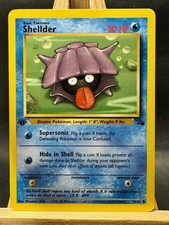 PSA9 Fossil Shellder 1st 英語版 ポケモンカードゲーム Shellder [1st