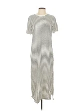 Monoprix femme Women Ivory Casual Dress XS