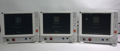 Lot of 3 Edwards Life Sciences Vigilance II Patient Monitors 692515 Power Tested