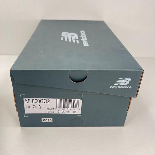 New Balance 860v2 ML860GO2 Gr. 43 Herren Sneaker Weiß Silber Retro Y2K - Bild 11 von 13