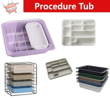 Dental Operation Tub, Tub Lids, Tub Dividers, Instruments Tub, Autoclavable Tub